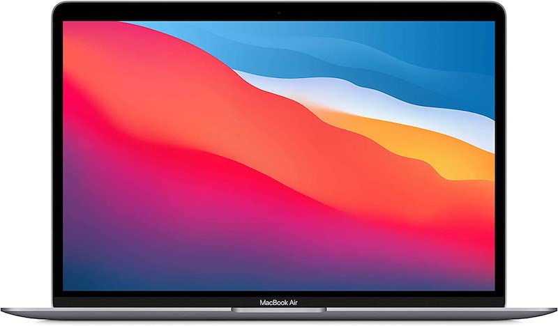 Apple 2020 MacBook Air Laptop M1 Chip, 13” Retina Display, 8GB RAM, 256GB SSD Storage, Backlit Keyboard, FaceTime HD Camera, Touch ID. Works with iPhone/iPad; Space Gray