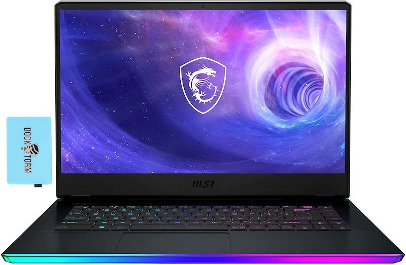 MSI Raider GE66-15 Gaming & Entertainment Laptop (Intel i9-12900HK 14-Core, 64GB DDR5 4800MHz RAM, 2TB PCIe SSD, RTX 3070 Ti, 15.6" 240Hz 2K Quad HD (2560x1440), WiFi, Win 11 Pro) with Hub