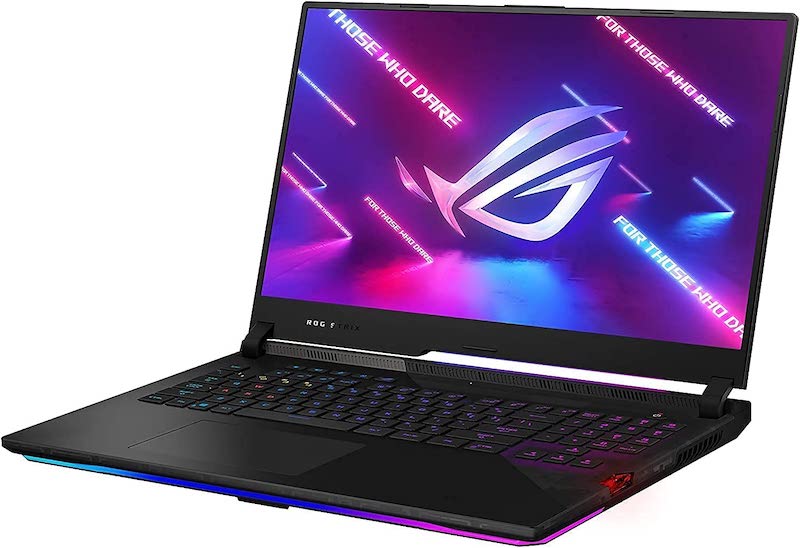 CUK ROG Strix Scar Gaming Notebook (Ryzen 9 5900HX, 64GB RAM, 2x2TB NVMe SSD, NVIDIA GeForce RTX 3080 10GB, 17.3" FHD 360Hz, Windows 10 Pro) 17 Inch Gamer Laptop Computer(Made_by_ASUS_)