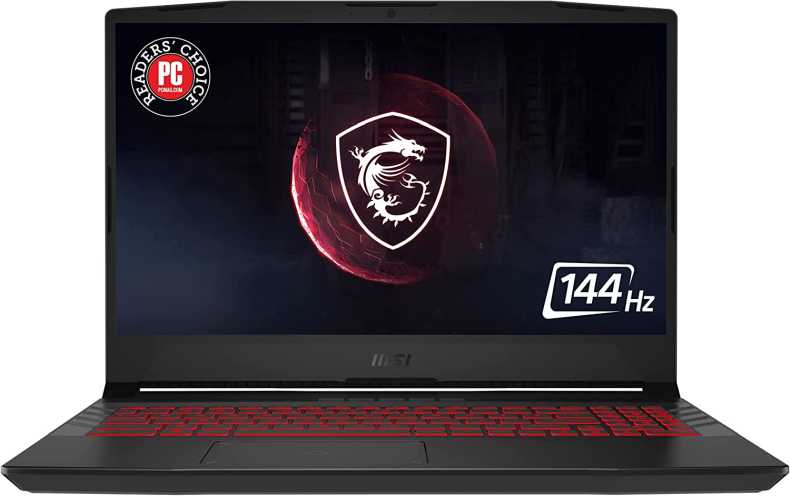 MSI Pulse GL66 Gaming Laptop: 15.6" 144Hz FHD 1080p Display, Intel Core i7-11800H, NVIDIA GeForce RTX 3070, 16GB, 512GB SSD, Win10, Black (11UGK-001)