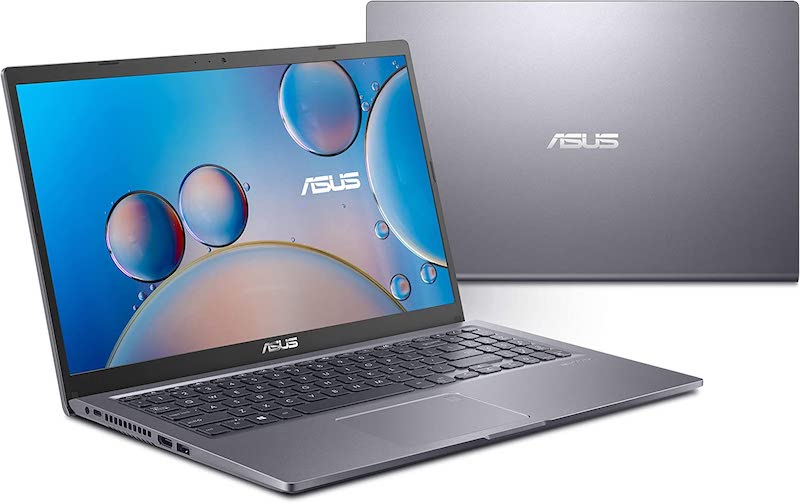 ASUS VivoBook 15 R565 Thin and Light Laptop, 15.6” FHD Touch Display, Intel Core i5-1135G7 Processor, Iris Xe Graphics, 8GB DDR4 RAM, 256GB SSD, Fingerprint, Windows 11 Home, Slate Grey, R565EA-US51T
