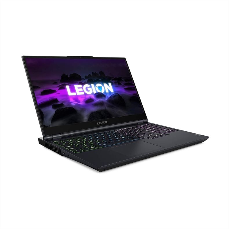 Lenovo Legion 5 Gaming Laptop, 15.6" FHD (1920 x 1080) Display, AMD Ryzen 7 5800H Processor, 16GB DDR4 RAM, 512GB SSD Storage, NVIDIA GeForce RTX 3050Ti, Windows 11 Home, 82JW00BDUS, Phantom Blue