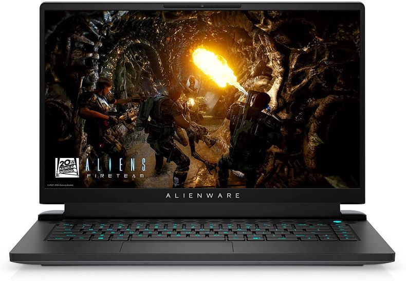 Alienware M15 R6 Gaming Laptop, 15.6 inch QHD 240Hz Display, Intel Core i7-11800H, 32GB DDR4 RAM, 1TB SSD, NVIDIA GeForce RTX 3080 8GB GDDR6, Windows 11 Home, Dark Side of The Moon (Latest Model)