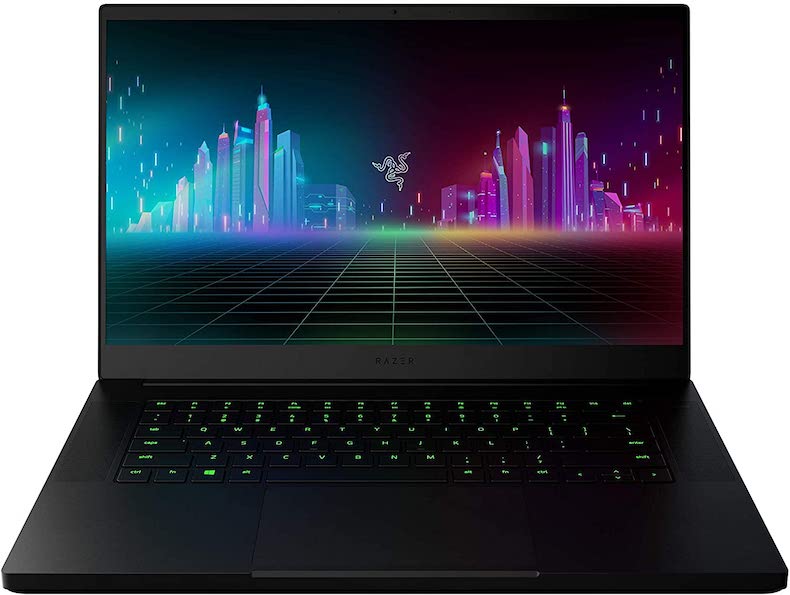 Razer Blade 15 Base Gaming Laptop 2020: Intel Core i7-10750H 6-Core, NVIDIA GeForce GTX 1660 Ti, 15.6" FHD 1080p 120Hz, 16GB RAM, 256GB SSD, CNC Aluminum, Chroma RGB Lighting, Black,Windows 10 Home