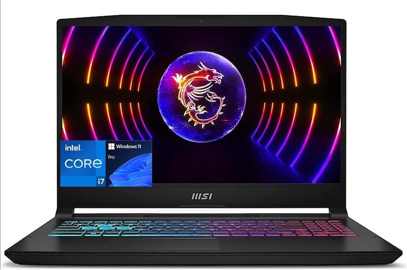 MSI Katana 15 游戏笔记本电脑，15.6 英寸 FHD IPS 144Hz，第 13 代英特尔 10 核 i7-13620H，RTX 4070，32GB DDR5，1TB PCIe SSD，TB 4，USB-C，WiFi 6，Cooler Boost 5，RGB 背光，Win 11专业版