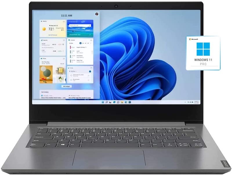 Lenovo V14 Business Laptop, 14" Full HD 1080P Screen, AMD Athlon Gold 3150U Processor, 12GB Memory, 1TB Hard Disk Drive, Webcam, Microphone, WiFi, Bluetooth, HDMI, Windows 11 Pro