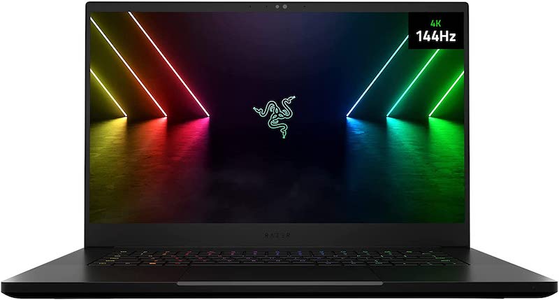 Razer Blade 15 Gaming Laptop: NVIDIA GeForce RTX 3080 Ti - 12th Gen Intel 14-Core i9 CPU - 15.6” 4K UHD 144Hz - 32GB DDR5 RAM, 1TB PCIe SSD - Windows 11 - CNC Aluminum - Chroma RGB - Thunderbolt 4