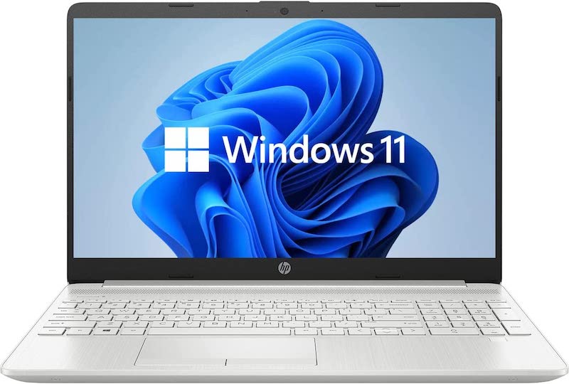 2022 New HP 15 Laptop, 15.6" HD LED Display, Intel Dual-Core Processor, Intel UHD Graphics, 16GB DDR4 RAM, 1TB SSD, Ethernet Port, USB Type-C, Long Battery Life, Windows 11