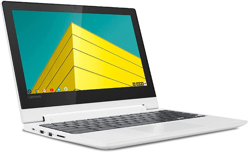 Lenovo Chromebook Flex 3 11" Laptop, 11.6-Inch HD IPS Display, MediaTek MT8173C, 4GB RAM, 64GB Storage, Chrome OS, Blizzard White