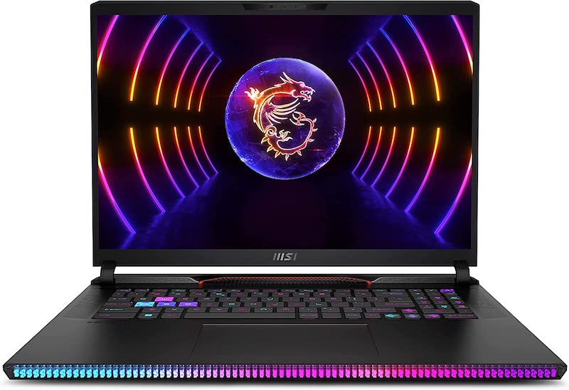 MSI Raider GE78 HX 17.3" QHD+ 240Hz Gaming Laptop: Intel Core i9-13980HX, RTX 4080, 64GB DDR5, 2TB NVMe SSD, Thunderbolt 4, USB-Type C, Cooler Boost 5, Win 11 Pro: Dark Grey 13VH-080US