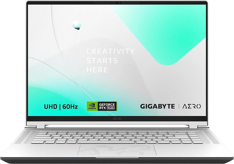 GIGABYTE AERO 16 OLED: 16.0" 16:10 Thin Bezel 4K UHD+ 3840x2400 60Hz OLED, NVIDIA GeForce RTX 4070 GPU 8GB GDDR6, Intel Core i7-13700H, 16GB DDR5 RAM, 1TB SSD, Win11 Home (AERO 16 OLED BSF-73US994SH)