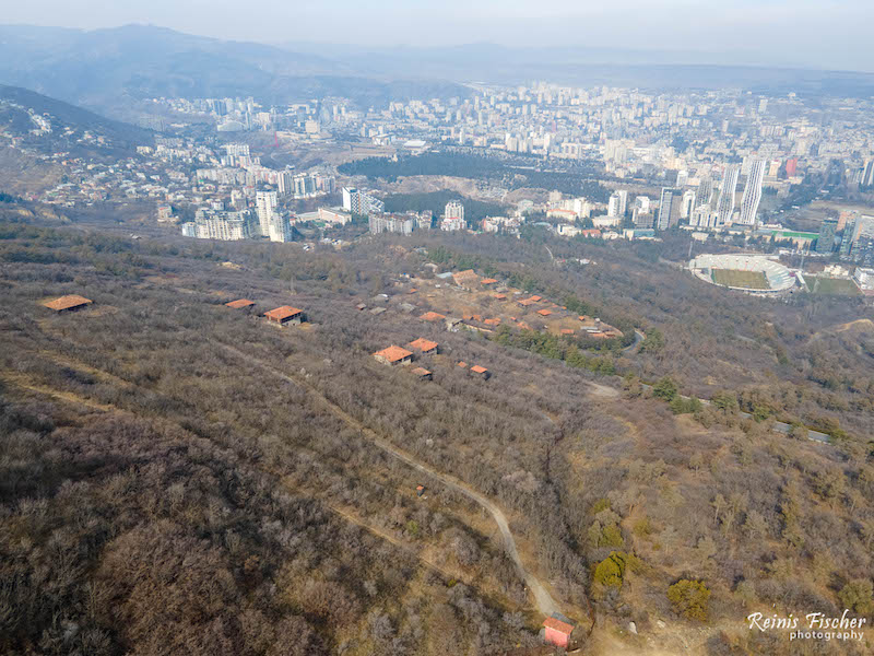 View towards Open Air museum