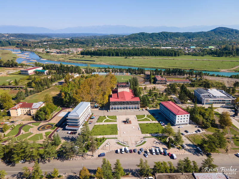 Aerial view of Khobi