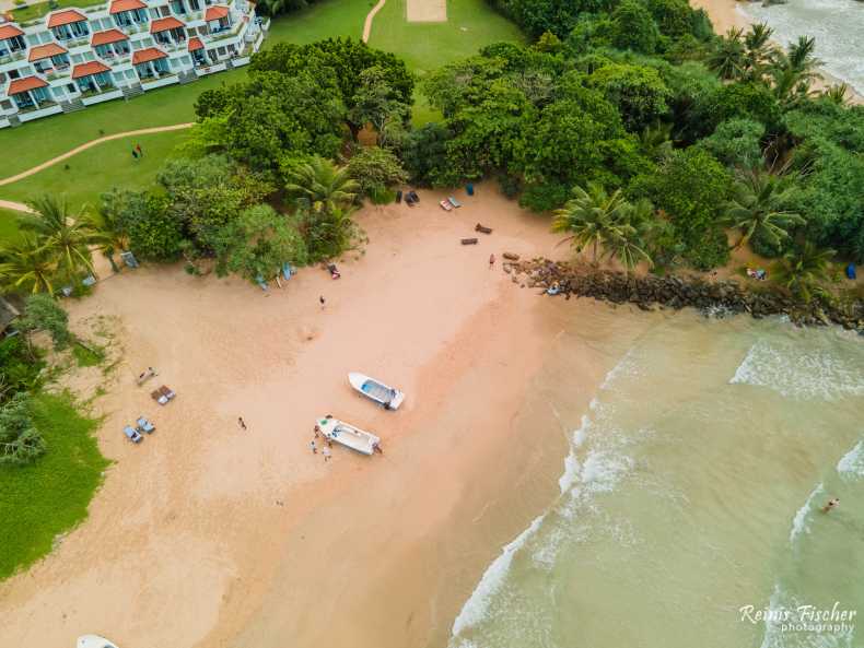 White sand beach Bentota