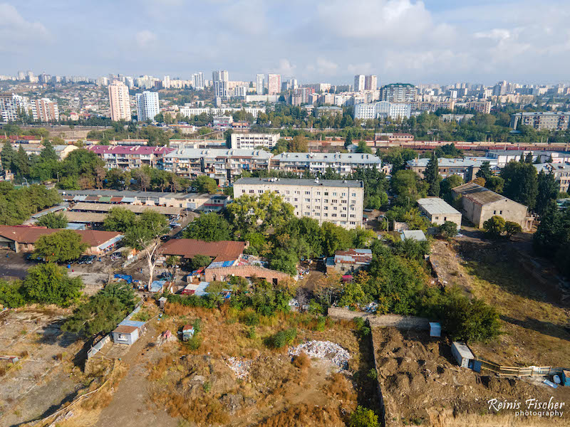 Construction site in Samgori