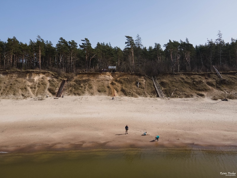 Jūrkalne Seashore bluffs