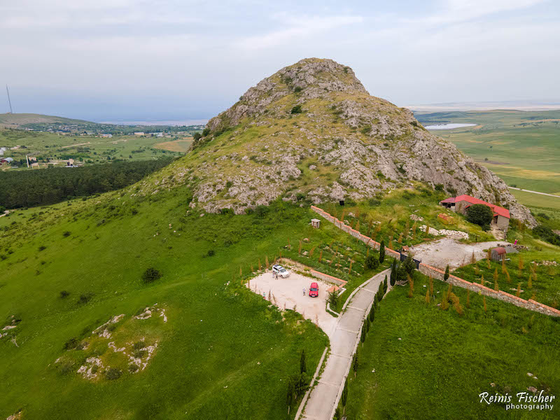 Elia monastery complex near Dedoplis Tskaro in Georgia