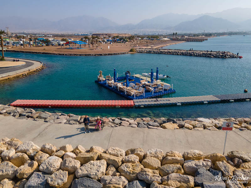 Pier in Eilat