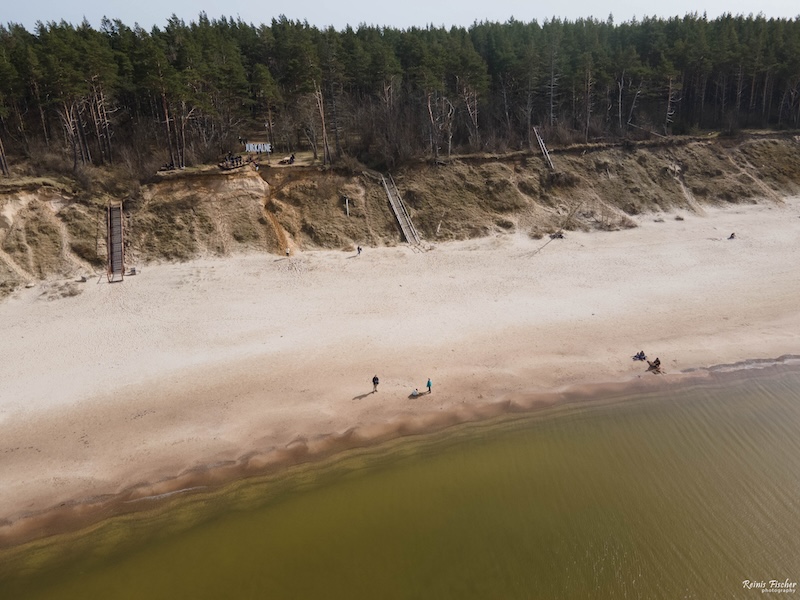 Jūrkalne Seashore bluffs