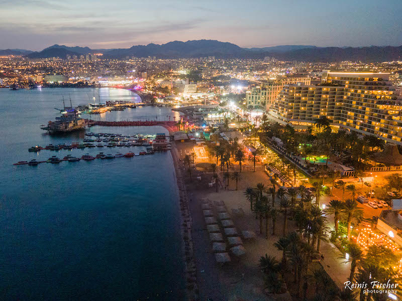 Night sky in Eilat