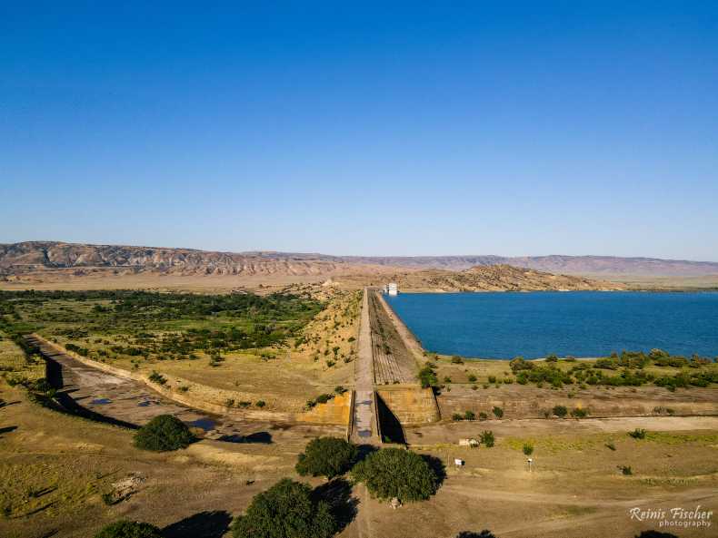 Dalis Mta reservoir in Georgia