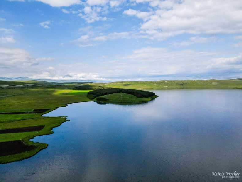 Saghamo Lake in Georgia