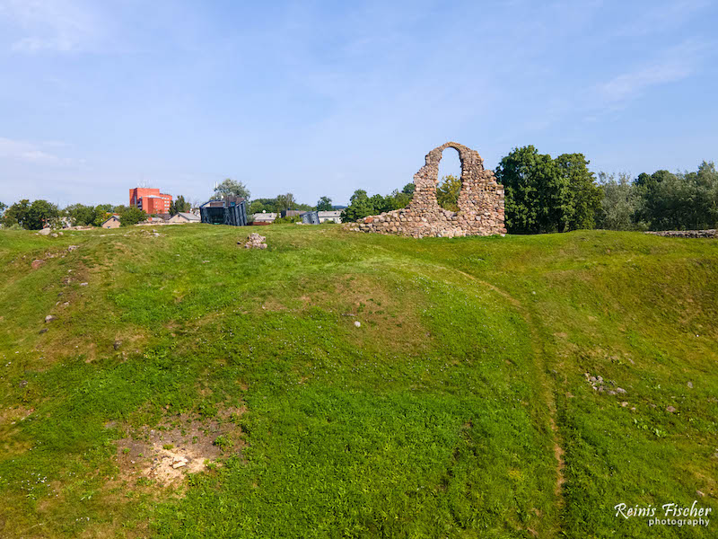 Rezekne Castle ruins