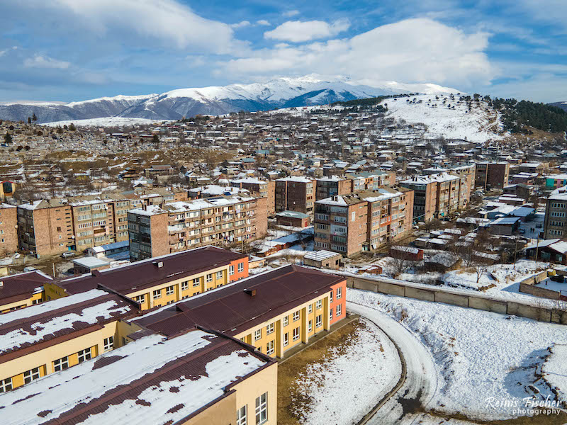 Vanadzor in Winter