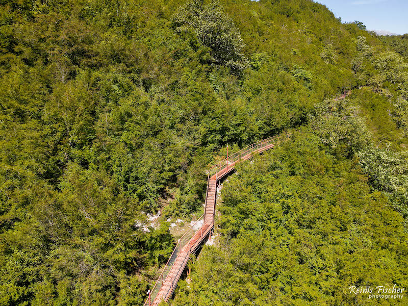 Cliff trails