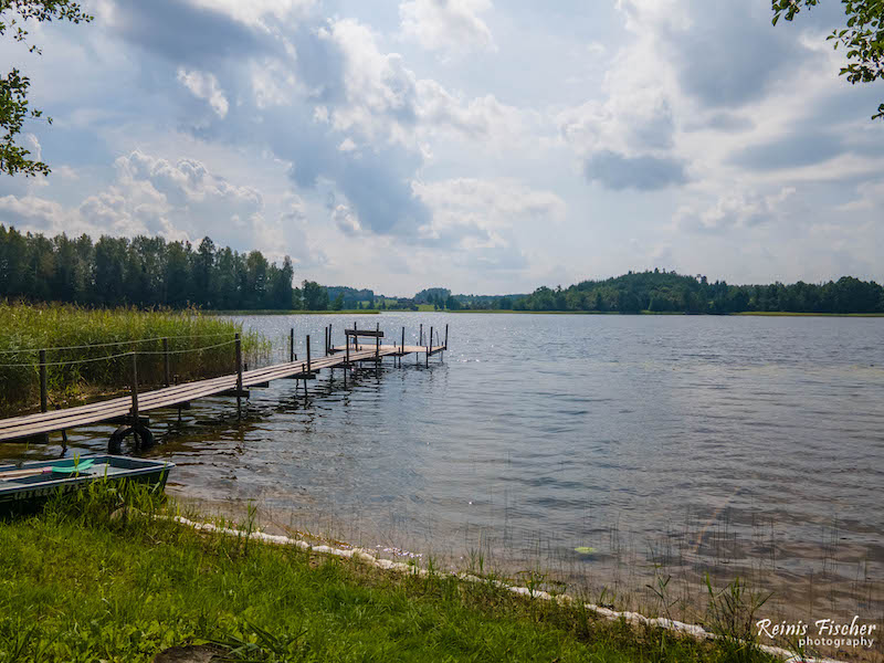 Little Pier at Lake Ežezers