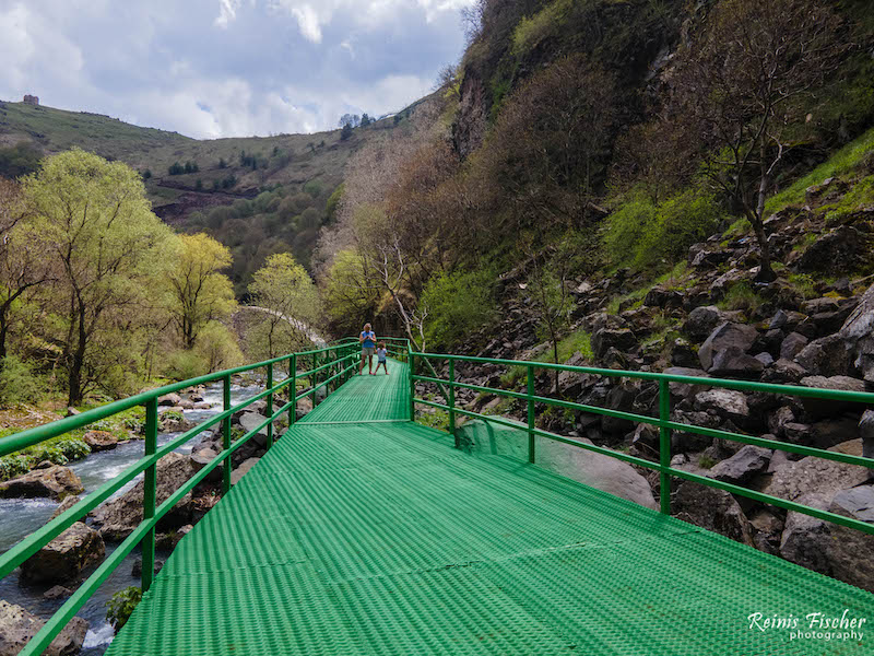 viewing platform at Dashbashi canyon