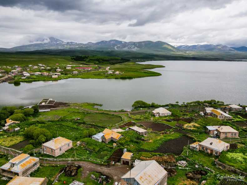 Paravani Lake near the Phoka village