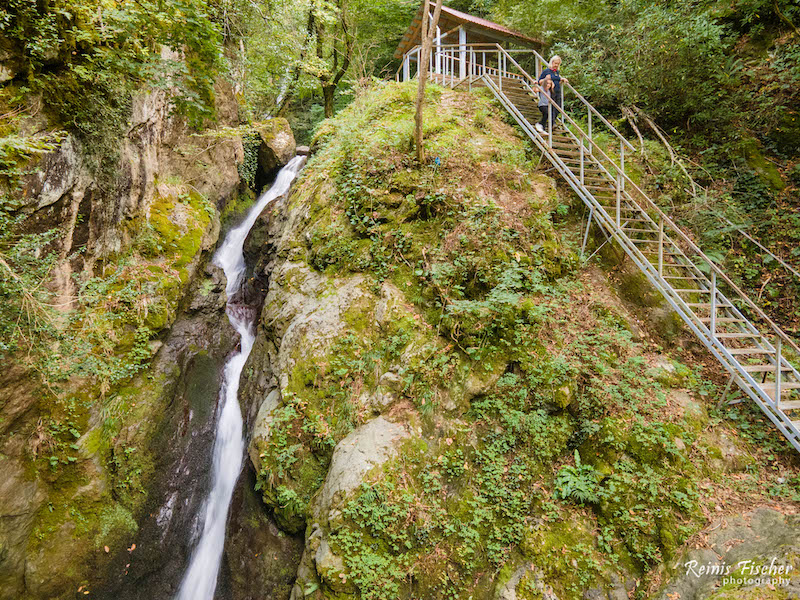 Three Cascade Waterfall in Georgia