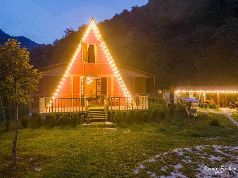 Nahei cottage near Martvili in Georgia