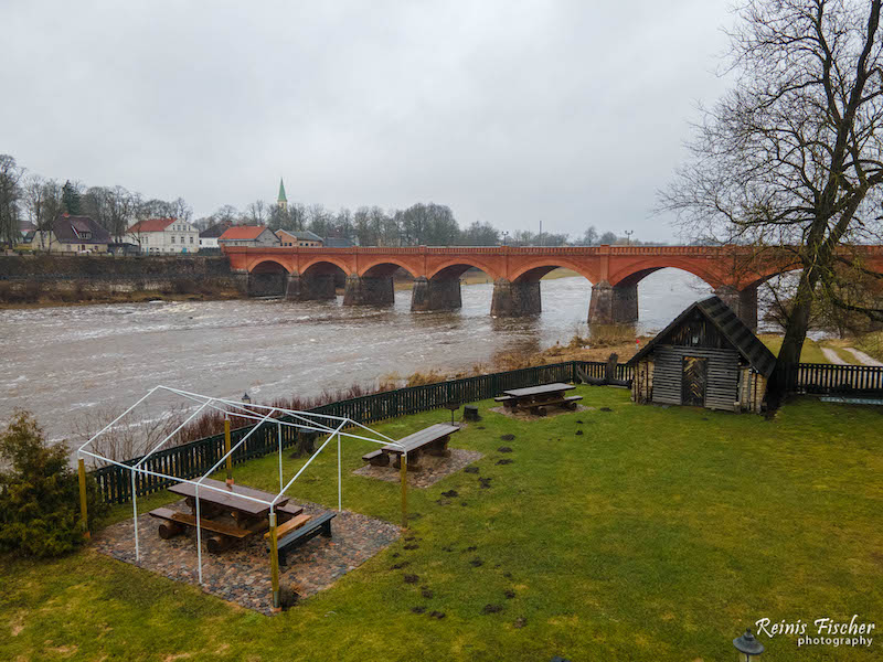 Old Brick bridge of Kuldīga