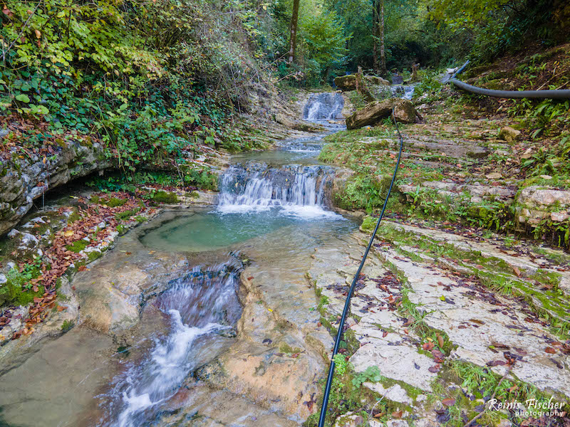 Alpana waterfall in Georgia