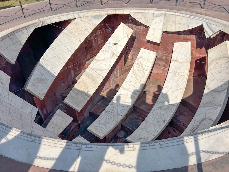 Jantar Mantar observatory in Jaipur