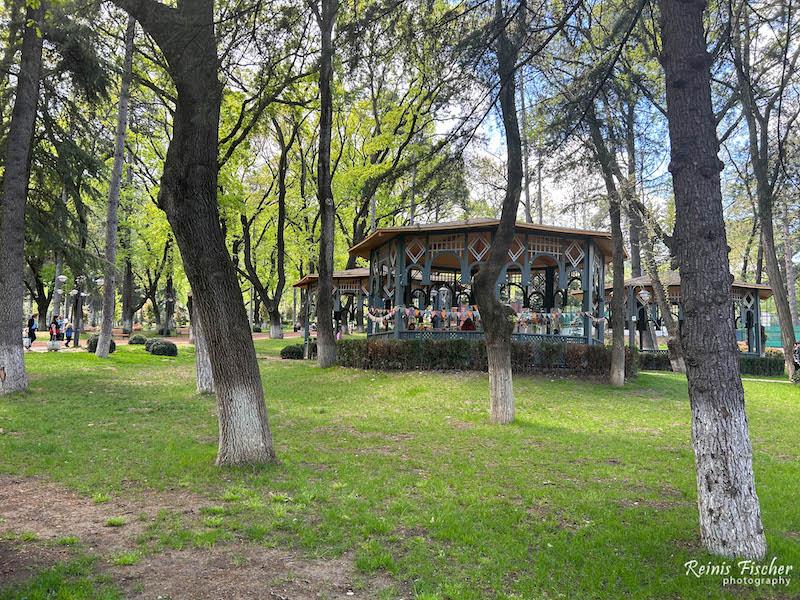 Gazebo at Vake park