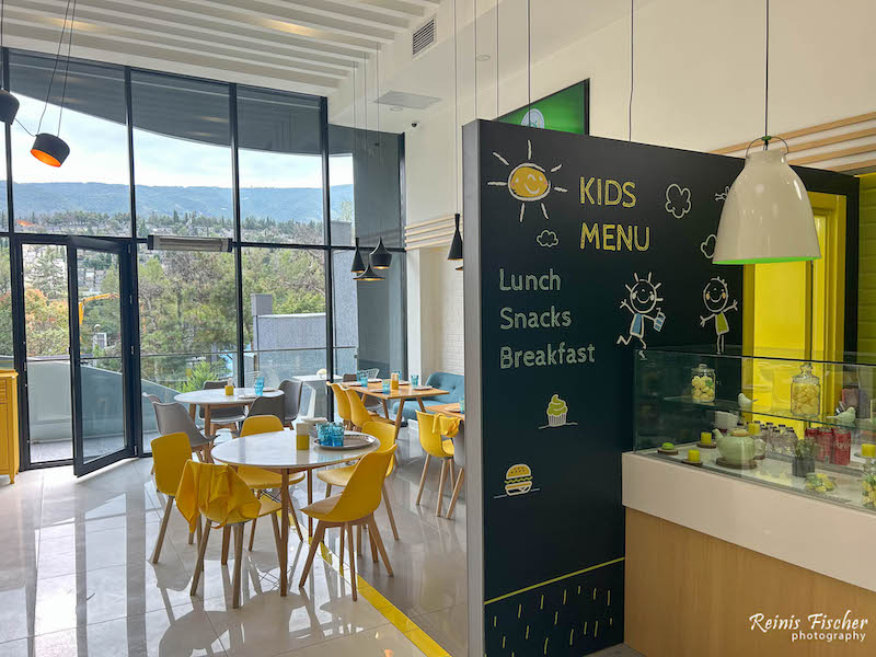 Dinning area at ABC land