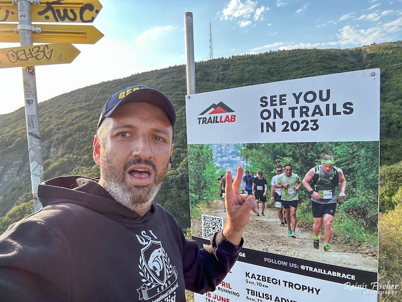 Running trails near Turtle Lake in Tbilisi