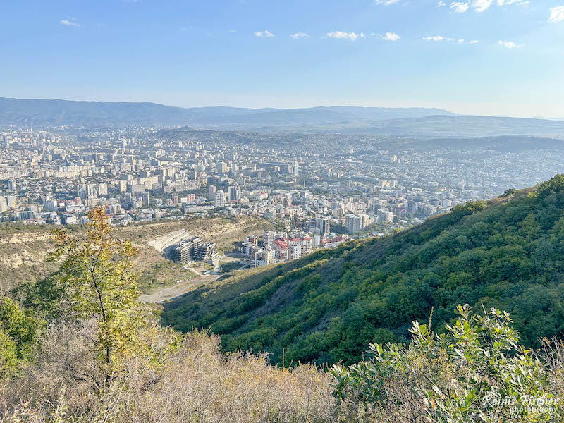 Views Towards Tbilisi from the trails around Turtle lake