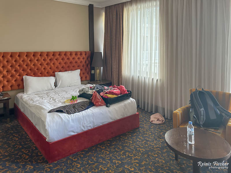 Hotel room at Batumi Intourist Palace hotel