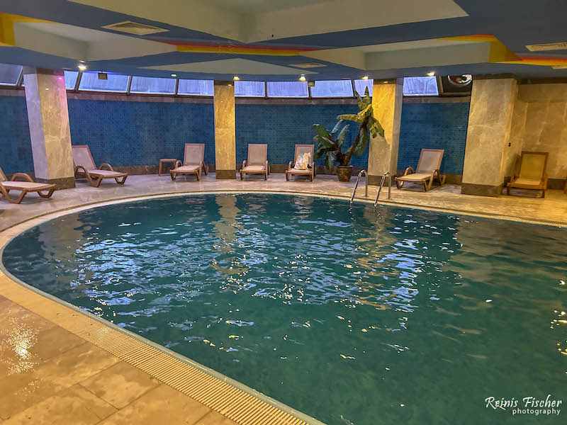 Swimming pool at Batumi Intourist Palace