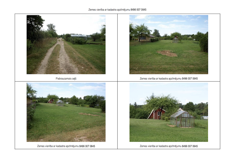 land plot we bought in Saldus / Ciecere 42