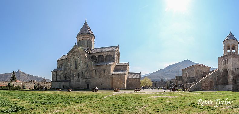 Panorama of Svetitskhoveli Cathedral