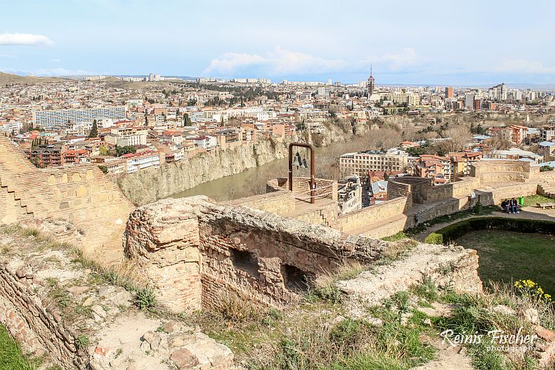 Narikala fortress in Tbilisi