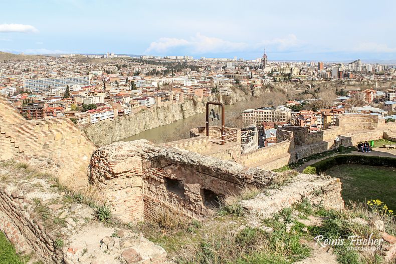 Narikala fortress in Tbilisi