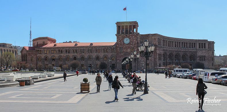 Republic square in Yerevan