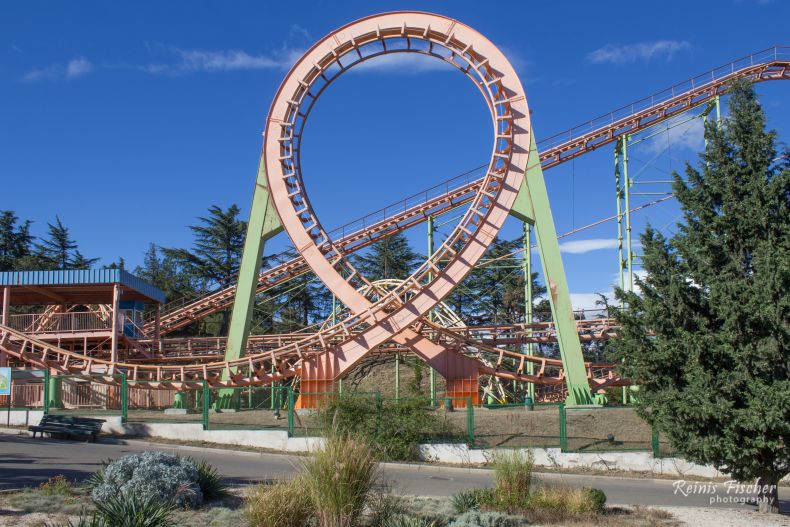Roller coaster at Mtatsminda park