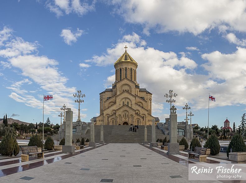 Sameba cathedral in Tbilisi